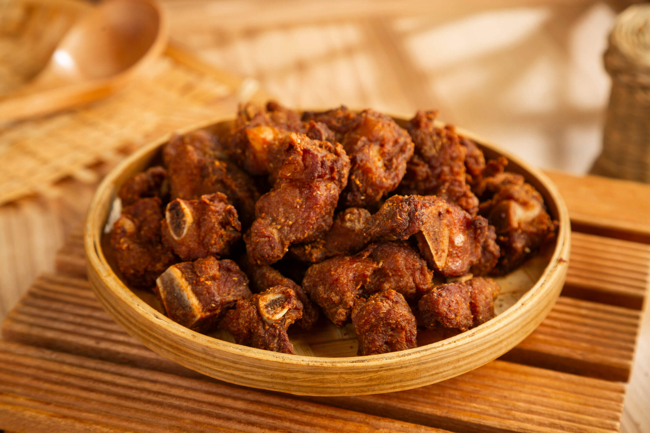 Sichuan Style Spicy & Crispy Fried Pork Rib