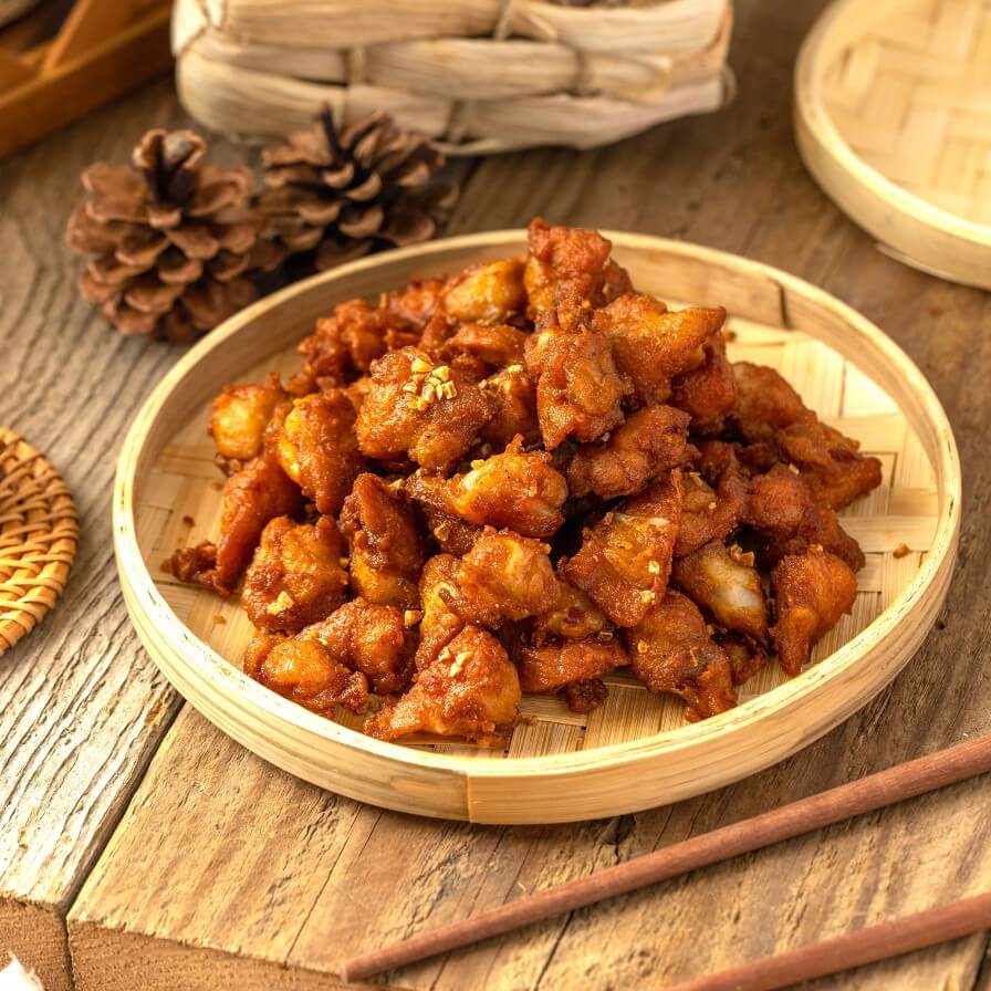 蒜香鸡脆骨