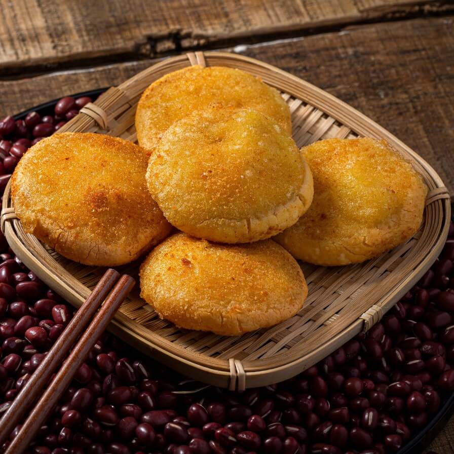 红豆南瓜饼